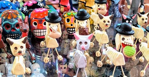 Feria del Alfeñique: Conoce las tradicionales figuritas de barro de nuestras difuntas mascotas