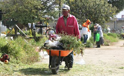 Panteón General de Toluca: Últimos detalles para la temporada de Día de Muertos