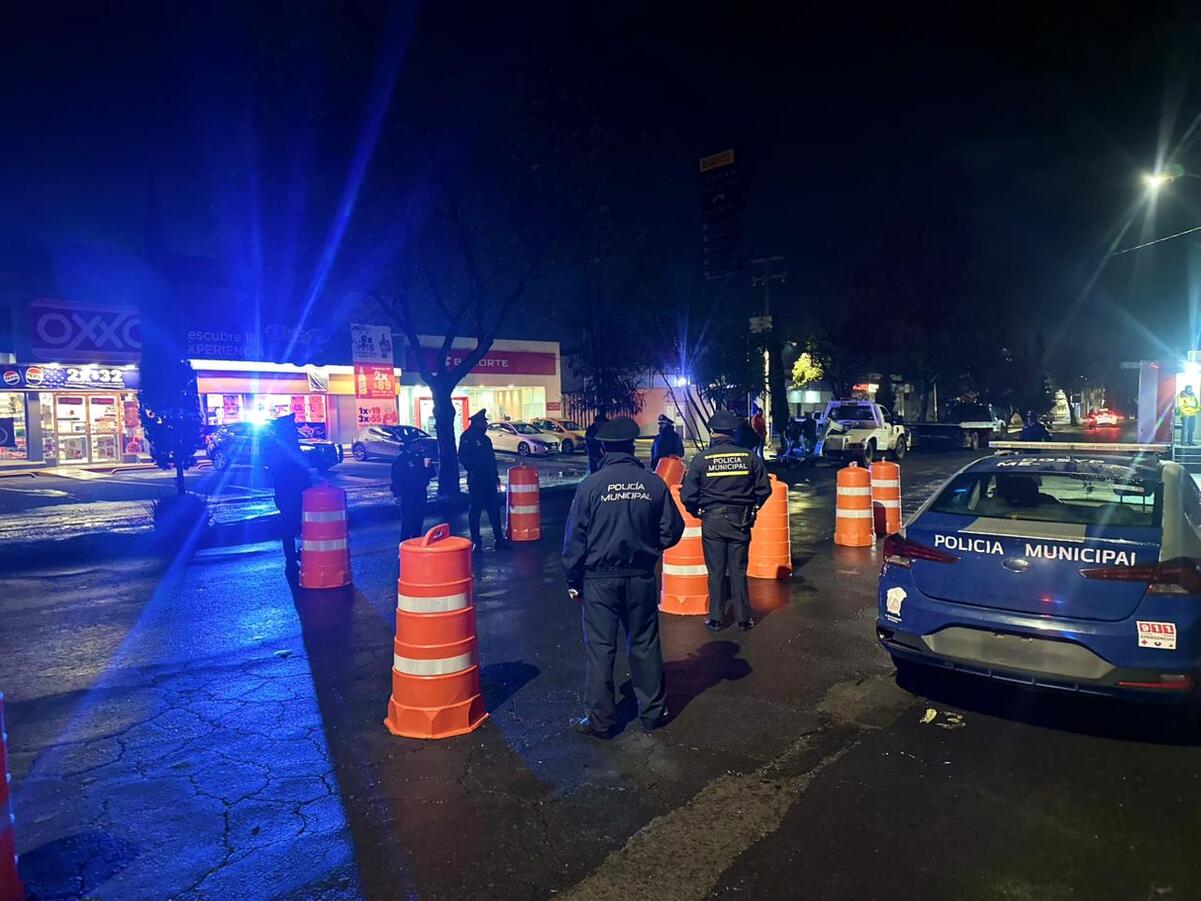 Operativo alcoholímetro en Toluca deja 52 detenidos