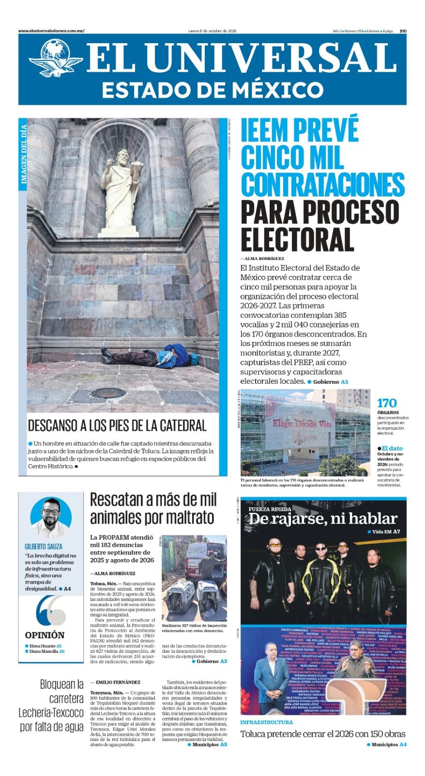 Portada 08 de octubre de 2026