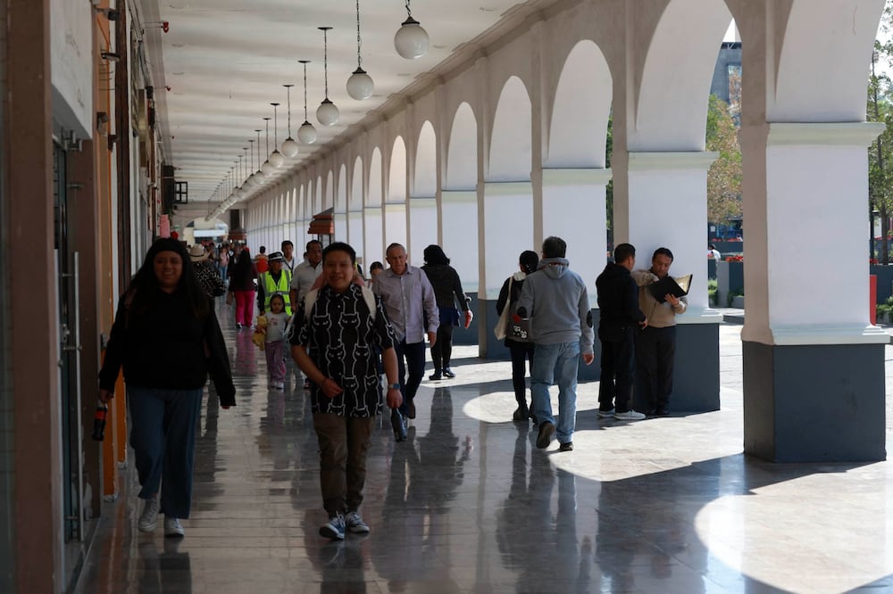 Con 120 arcos y una construcción que combina adobe, piedra y ladrillo, los Portales son un tesoro arquitectónico. Foto Alejandro Vargas