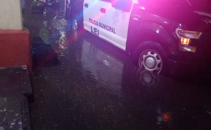 ¡Lerma bajo el agua!: Protección Civil atiende encharcamientos tras fuerte tormenta