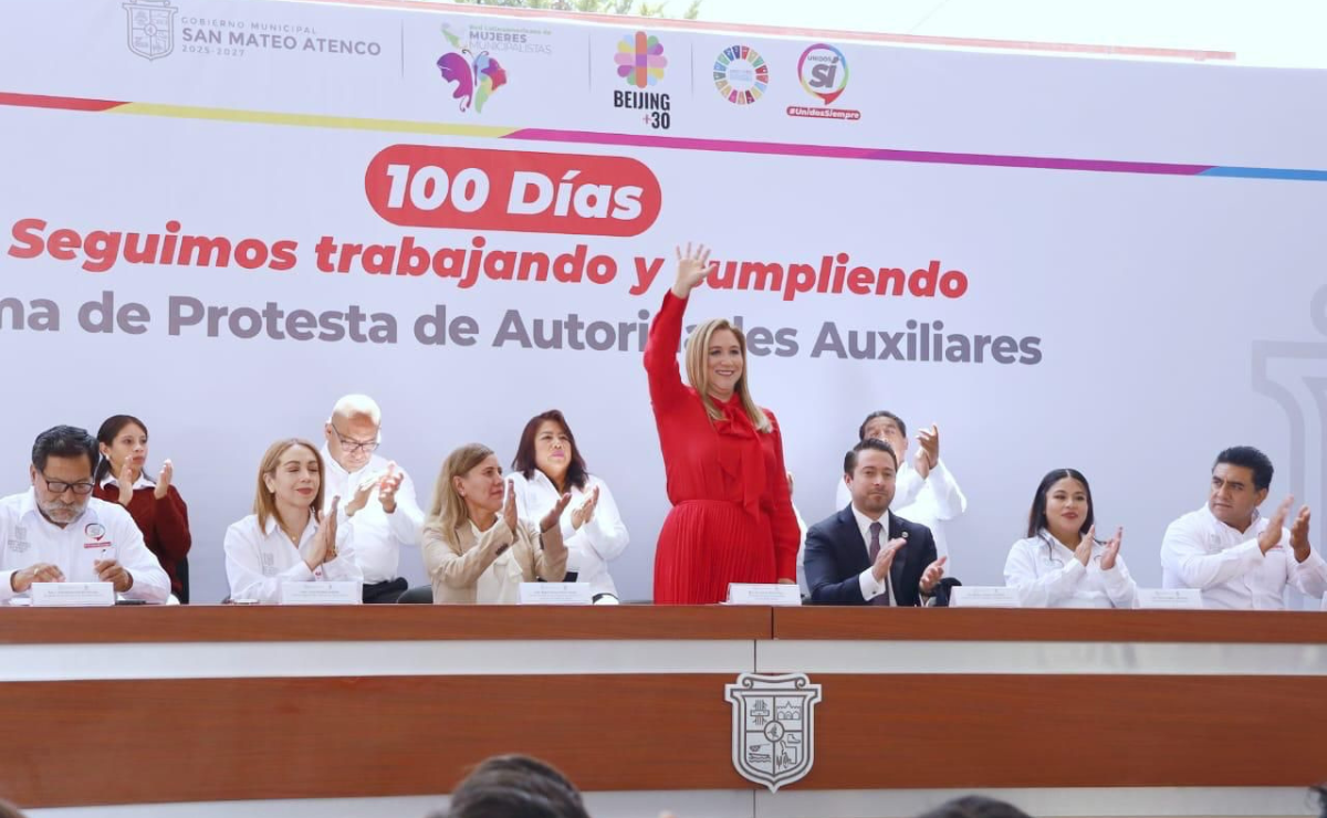 San Mateo Atenco avanza: La presidenta Ana Muñiz informa sobre los primeros 100 días de gobierno