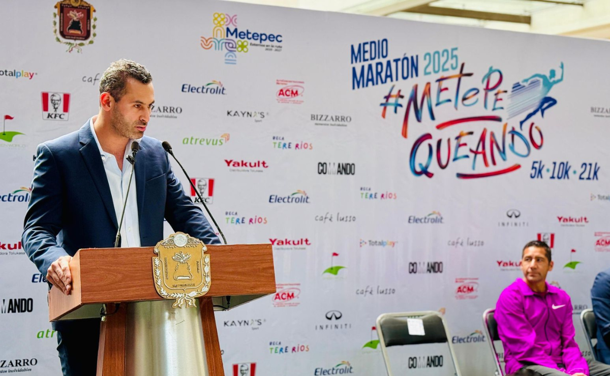 Metepec se alista para recibir a corredores en su Medio Maratón el 11 de mayo. Foto: Especial