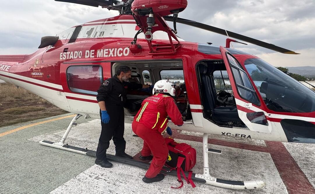 Durante el mes de mayo, el Grupo de Rescate Aéreo Relámpagos realizó 35 operaciones aéreas destacando cuatro traslados de pacientes prioritarios. Foto; Especial