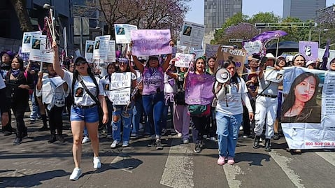 “Me toca levantar una pancarta”: El desgarrador testimonio de la madre de Kimberly Moya en el 8M