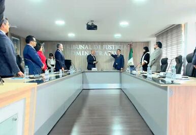 Luis Eduardo Gómez asume la presidencia del TRIJAEM