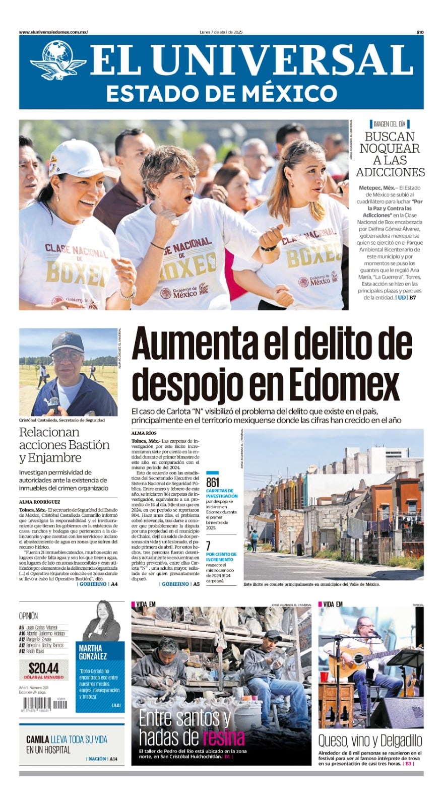 Portada 7 de abril de 2025