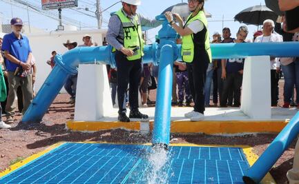 Ecatepec cumple: Quinta Zona pasa de 30% a 85% de abasto de agua potable