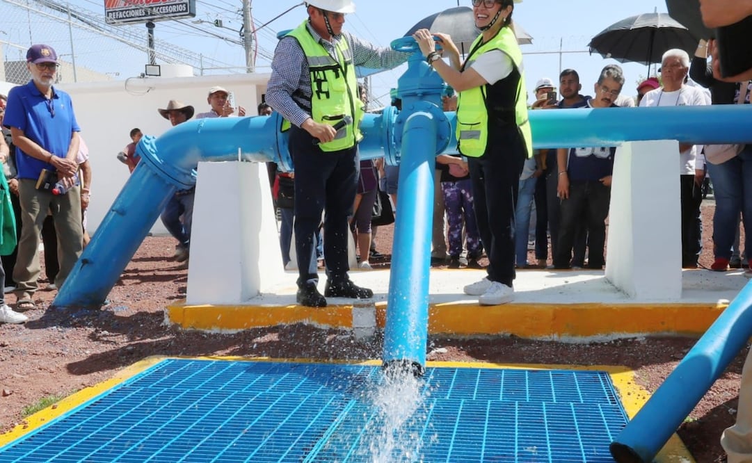 En lo que va de la actual administración, Ecatepec ha rehabilitado y reperforado 71 pozos, junto con la Comisión Nacional del Agua. Foto. Especial