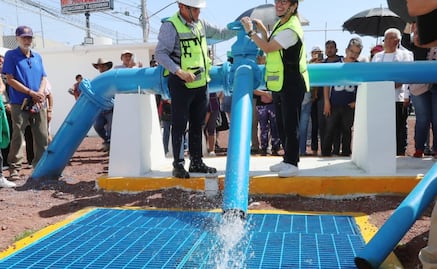 Ecatepec cumple: Quinta Zona pasa de 30% a 85% de abasto de agua potable