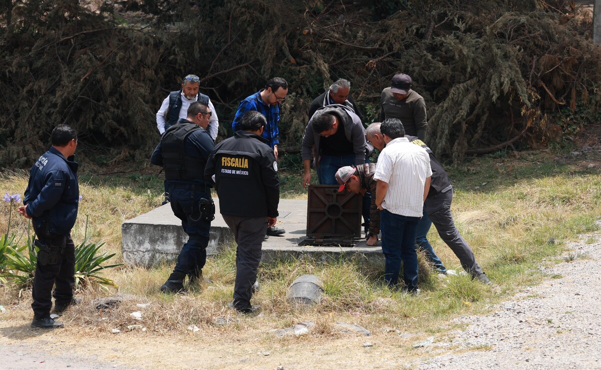 A través de un operativo de la FGJEM, suspenden 14 tomas clandestinas de agua en Pirame. Foto: Alejandro Vargas