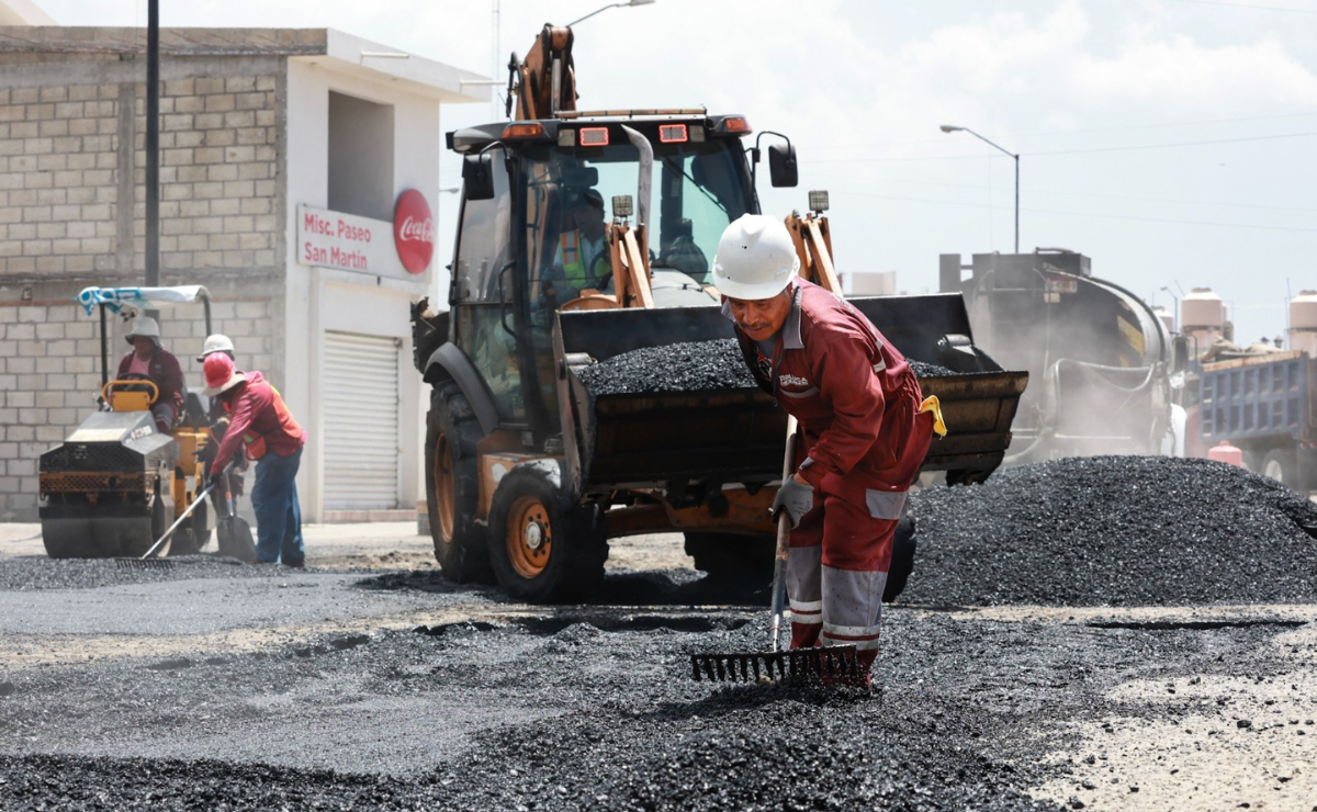 Avance de obras públicas en el Estado de México tras un año de la actual administración estatal. Foto: Alejandro Vargas
