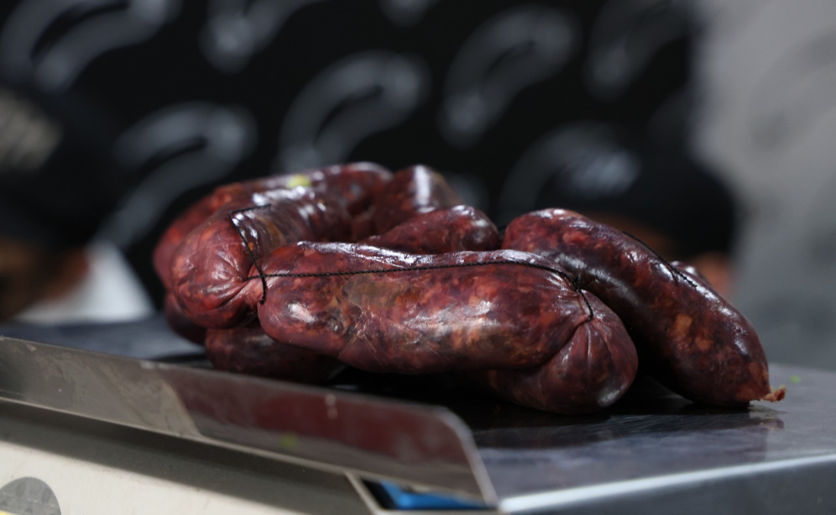 El chorizo morado es la opción perfecta para tu cena de navidad. Matías Espinoza