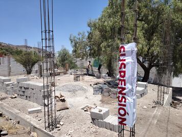 Ecatepec: Suspenden 20 construcciones irregulares en fraccionamiento clandestino