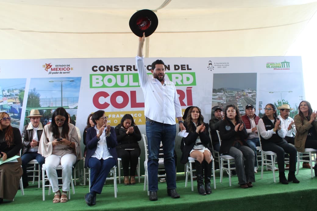 Inicia en San Francisco Tlalcilalcalpan construcción del Boulevard Colibrí: la obra vial más importante del Valle de Toluca