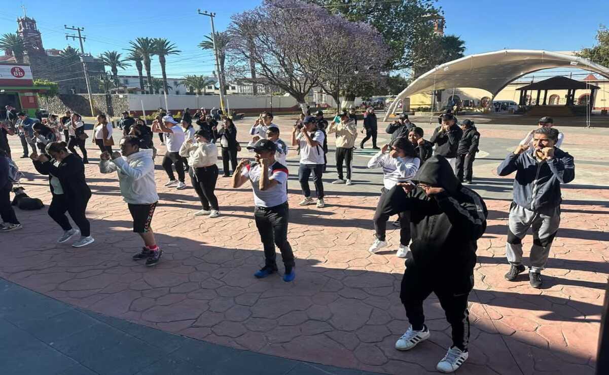 La clase se realizará de manera masiva y simultánea en las principales plazas públicas del país. Foto: Especial