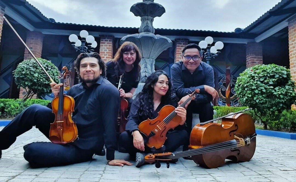 El violinista mexiquenses fundó el Cuarteto AMATI, una agrupación que mezcla repertorio clásico y moderno. Foto: Especial