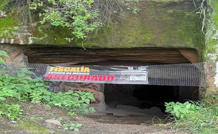 ¡De terror! Fiscalía del Edomex clausura cuevas en cerro de Atizapán por ritos y sacrificios animales