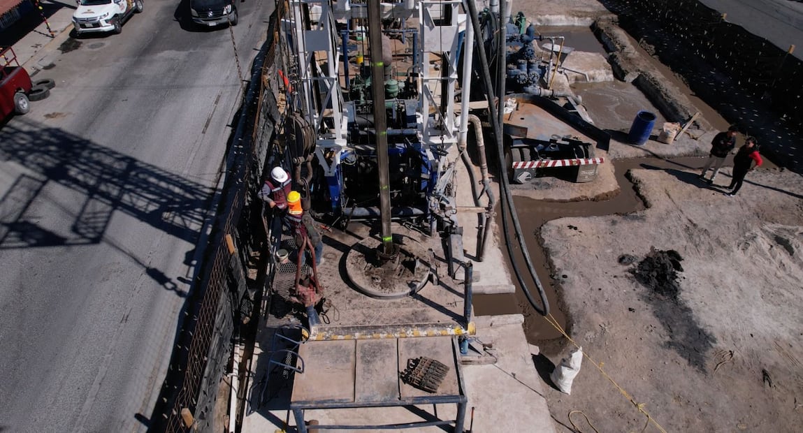 Las autoridades ejecutan las acciones dentro del Plan Integral de la Zona Oriente del Estado de México, impulsado por la presidenta Claudia Sheinbaum Pardo. Foto: especial.