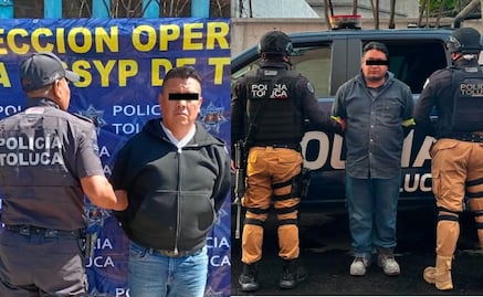 Recuperan dos autos robados y detienen a conductores en Toluca