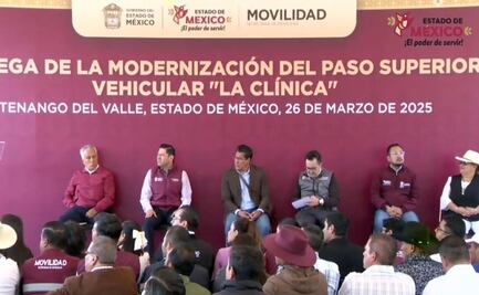 ¡Tenango del Valle renace! Millonaria obra vial transforma el Paso Superior Vehicular "La Clínica"