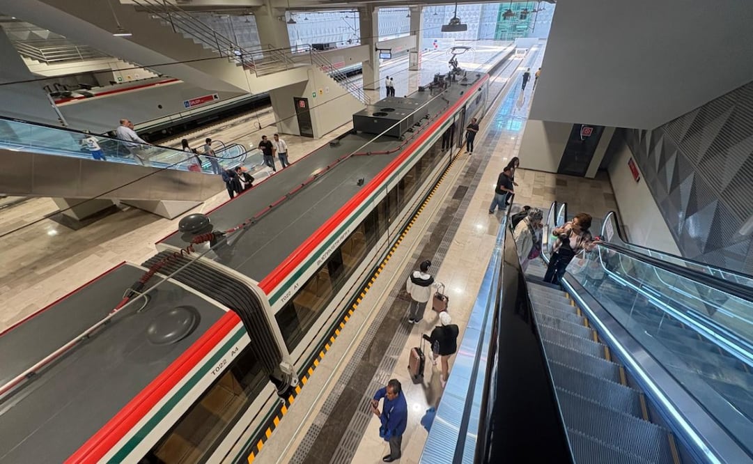 El Tren Felipe Ángeles fue inaugurado el pasado 26 de abril. Foto. Arturo Contreras. El Universal