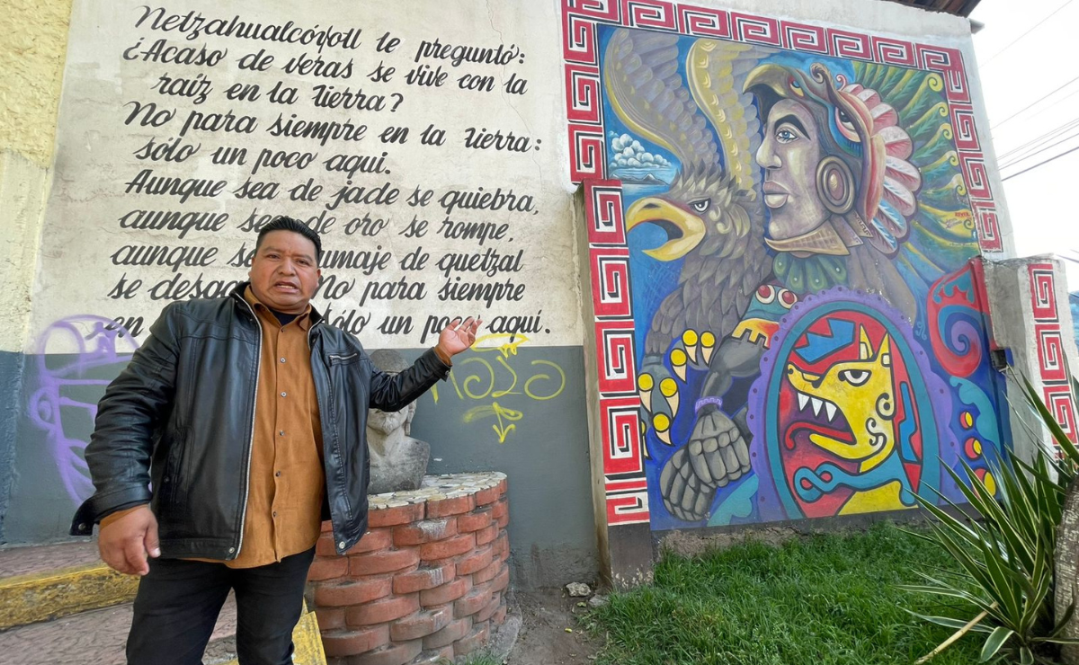 San Felipe del Progreso: Un lienzo de colores en las manos de Roberto López Matías