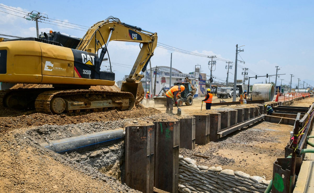 El Plan Integral Zona Oriente ya opera en Chalco con el Colector y más obras clave. Esto protegerá a 10 millones de mexiquenses de inundaciones. Foto: Especial