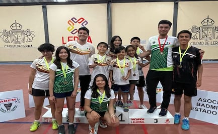 Bádminton mexiquense define a sus representantes para el certamen nacional