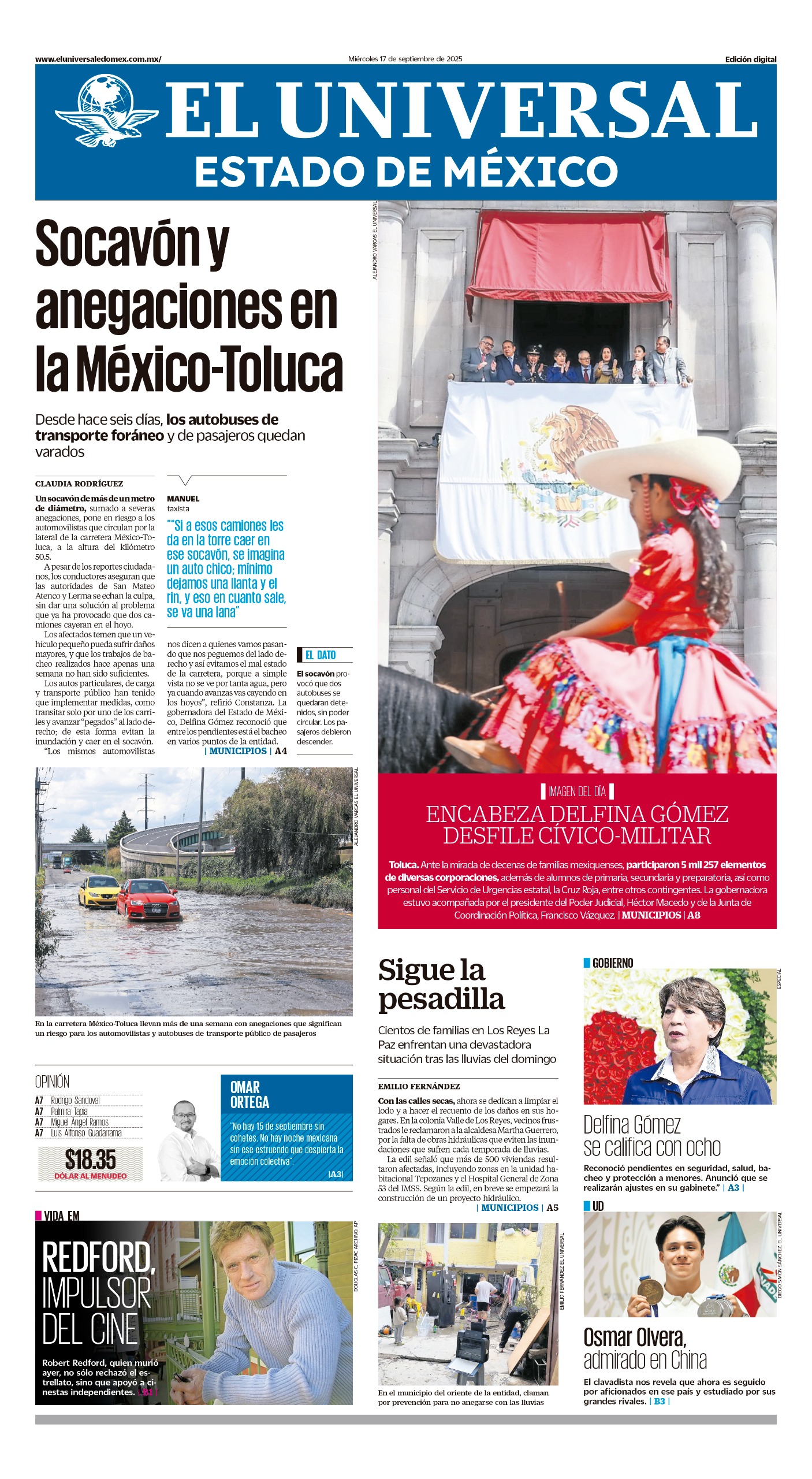 Portada 17 de septiembre 2025