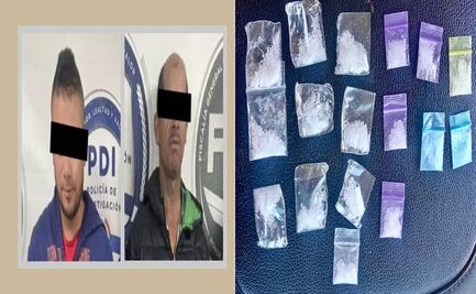 Detienen a dos colombianos por delitos contra la salud en Valle de Chalco