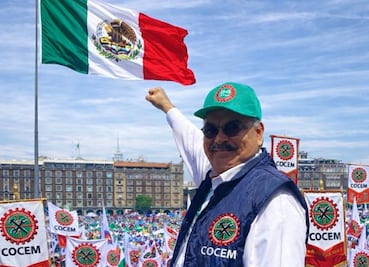 Felicita COCEM a Óscar Moreno Moreno y destaca su trayectoria al frente del sindicalismo