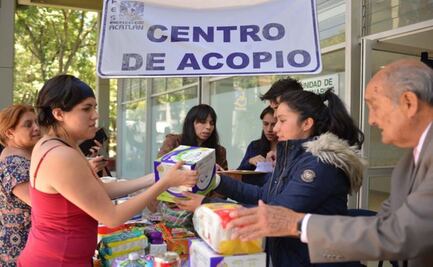 FES Acatlán abre centro de acopio para apoyar a Guerrero