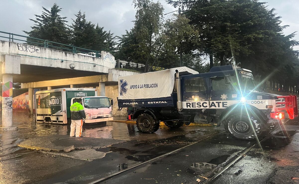 La Secretaría de Seguridad del Estado de México mantiene una vigilancia constante en San Mateo Atenco con un despliegue de 100 elementos / Foto: Especial