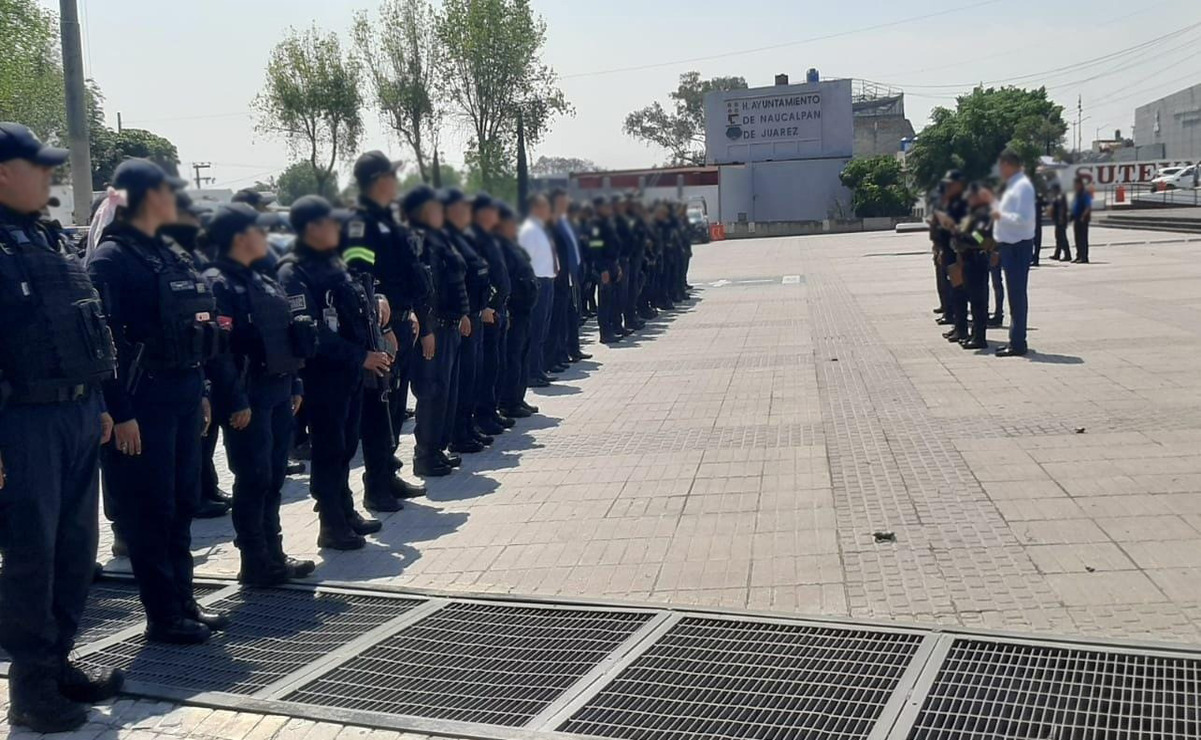 Los elementos de seguridad desinstalaron 59 cámaras de videovigilancia particulares, al parecer utilizadas para el monitoreo de diversas actividades. Foto: Especial