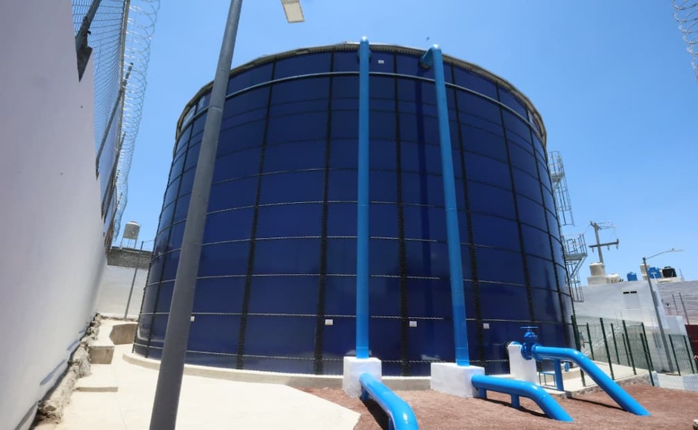 Gobierno de Ecatepec anuncia la próxima construcción de dos tanques maestros adicionales para beneficiar a los vecinos de la Quinta Zona. Foto Especial