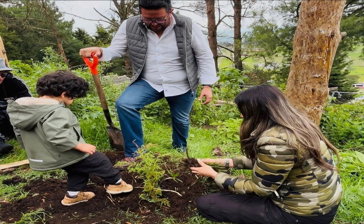 Diputada del PVEM Vanessa Linares impulsa reforestación masiva en ocho municipios del Edomex