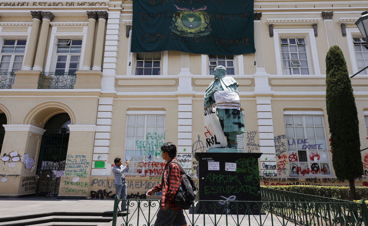 Sigue el paro en algunas facultades / Foto: Arturo Hernández / El Universal Edomex