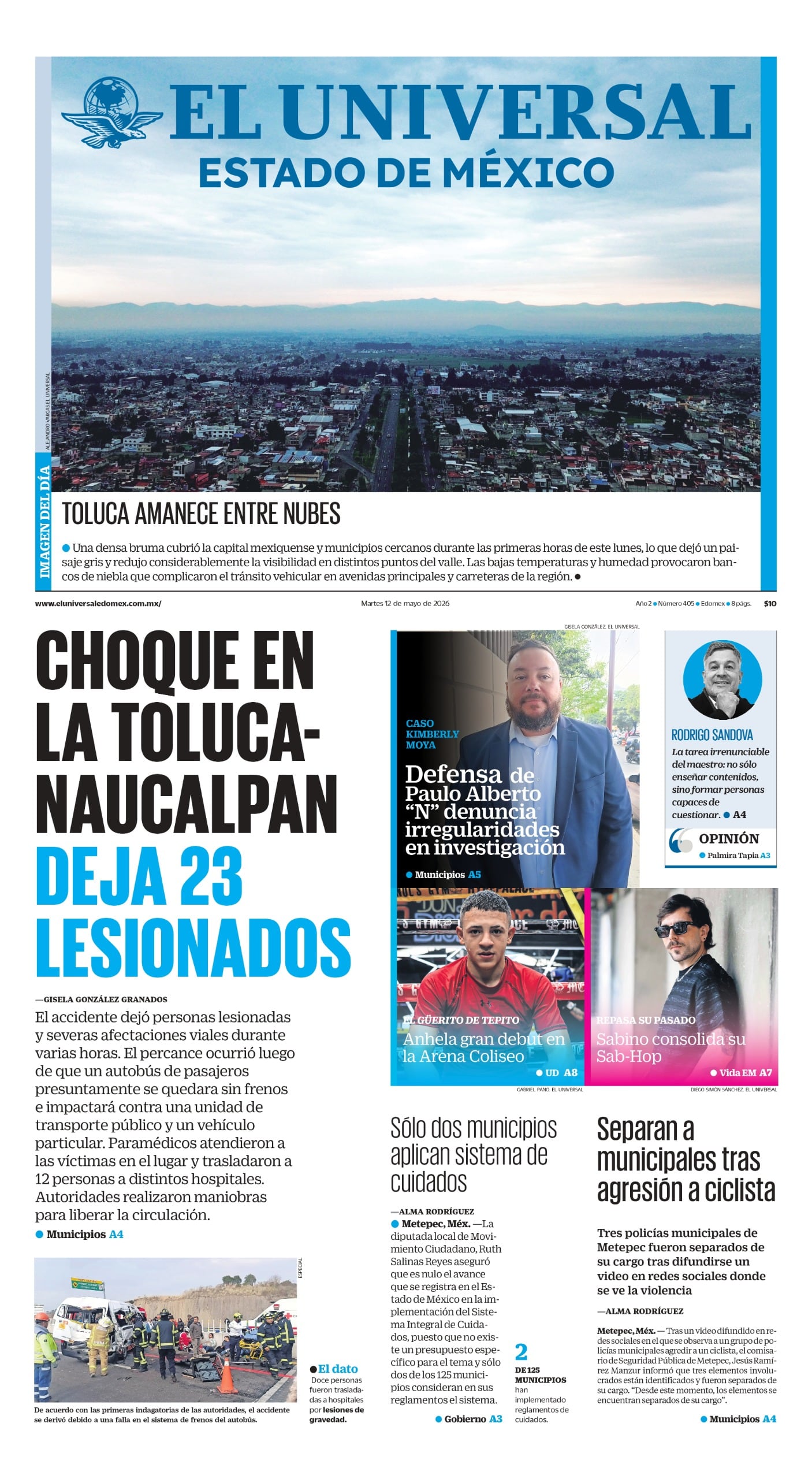 Portada 12 de mayo de 2026