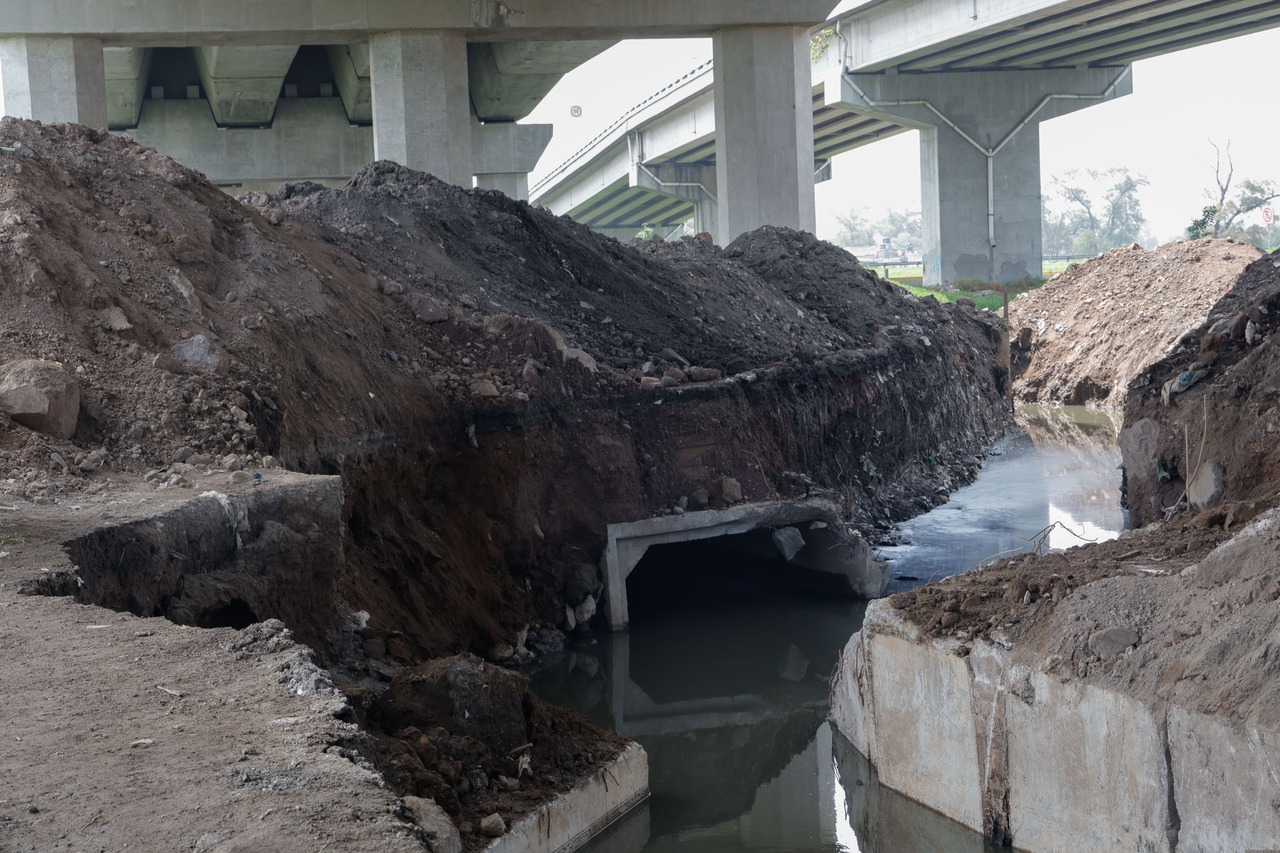 Macroproyecto denominado el Canal Insurgente / Foto Arturo Hernández