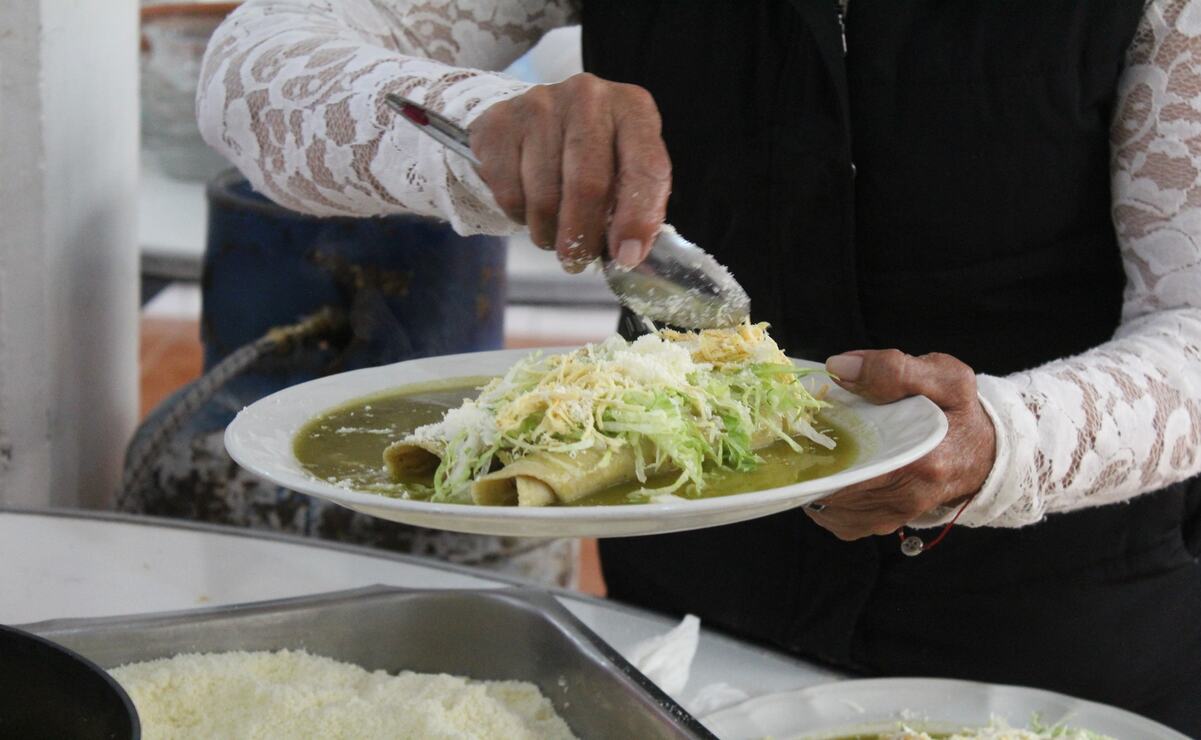 Los visitantes podrán degustar de una gran variedad de enchiladas / Foto Karen Aldama