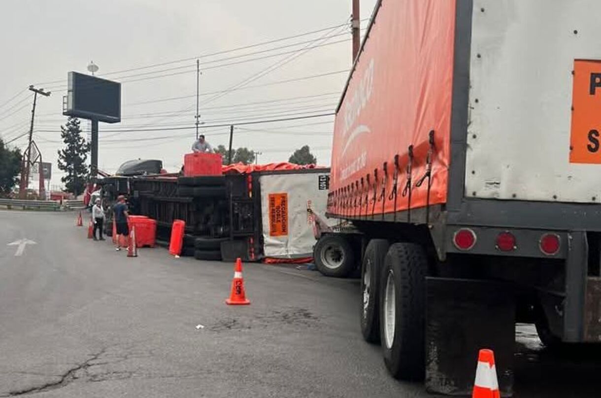 El producto que no se maltrató fue cambiado a otro tractocamión. Foto Especial