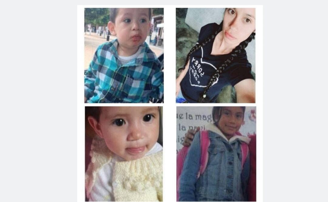 Jaqueline y sus tres hijos de siete, dos y 11 meses de edad desaparecieron / Foto Especial
