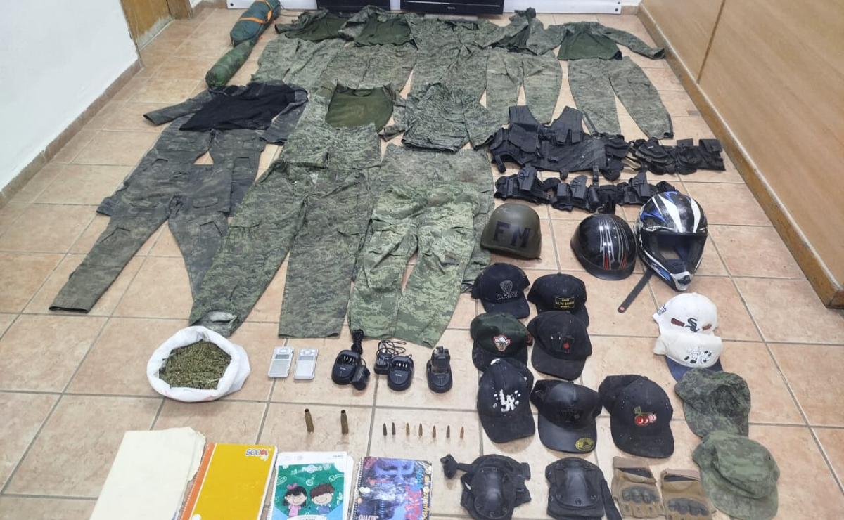 Autoridades aseguran en Donato Guerra una presunta "casa de seguridad" y detienen a un implicado. Foto: Especial