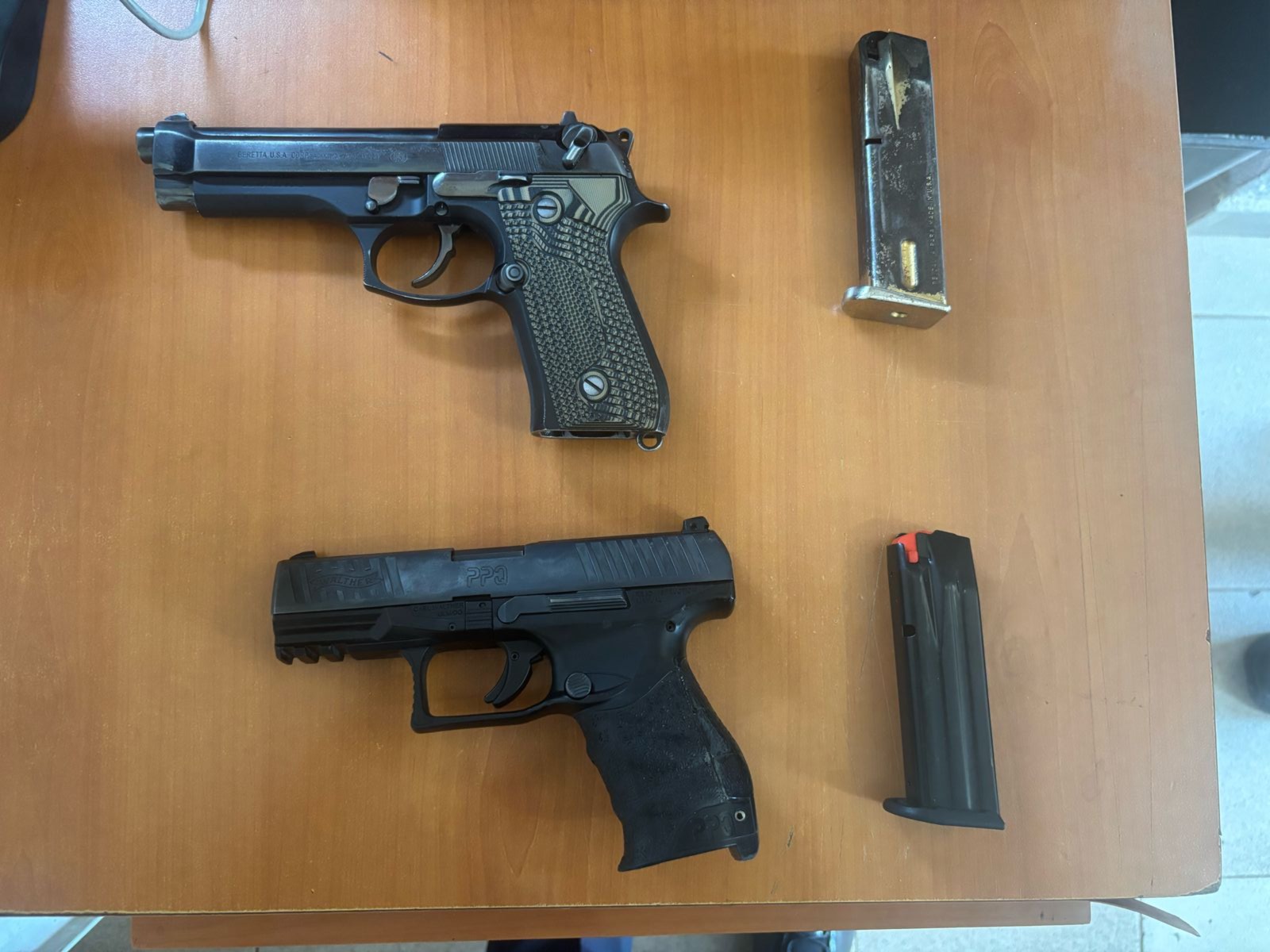 Les decomisaron armas / Foto Especial