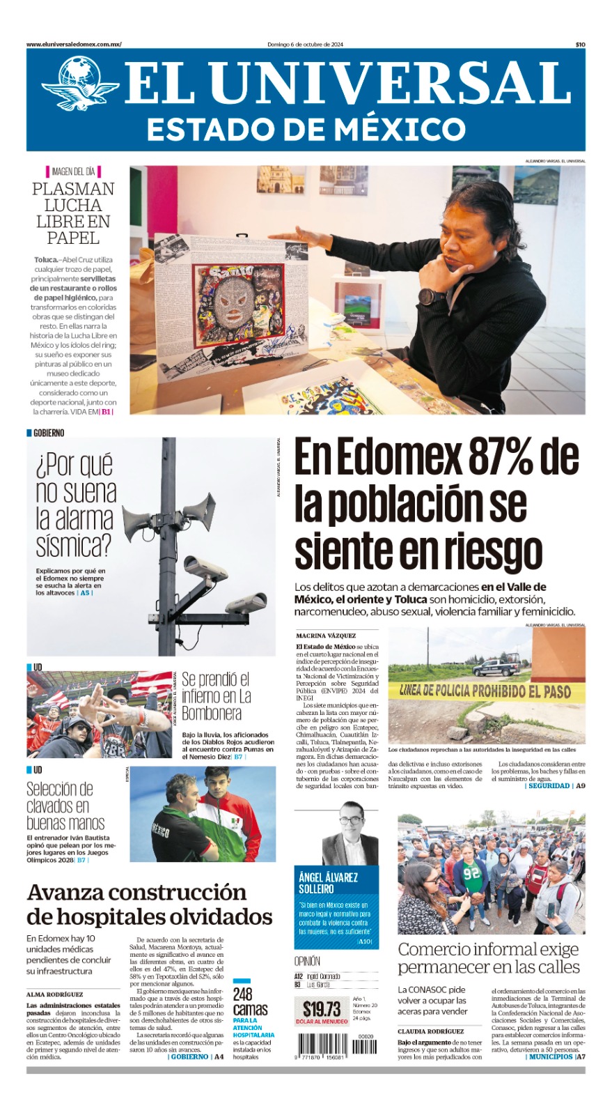 Portada 6 de octubre del 2024