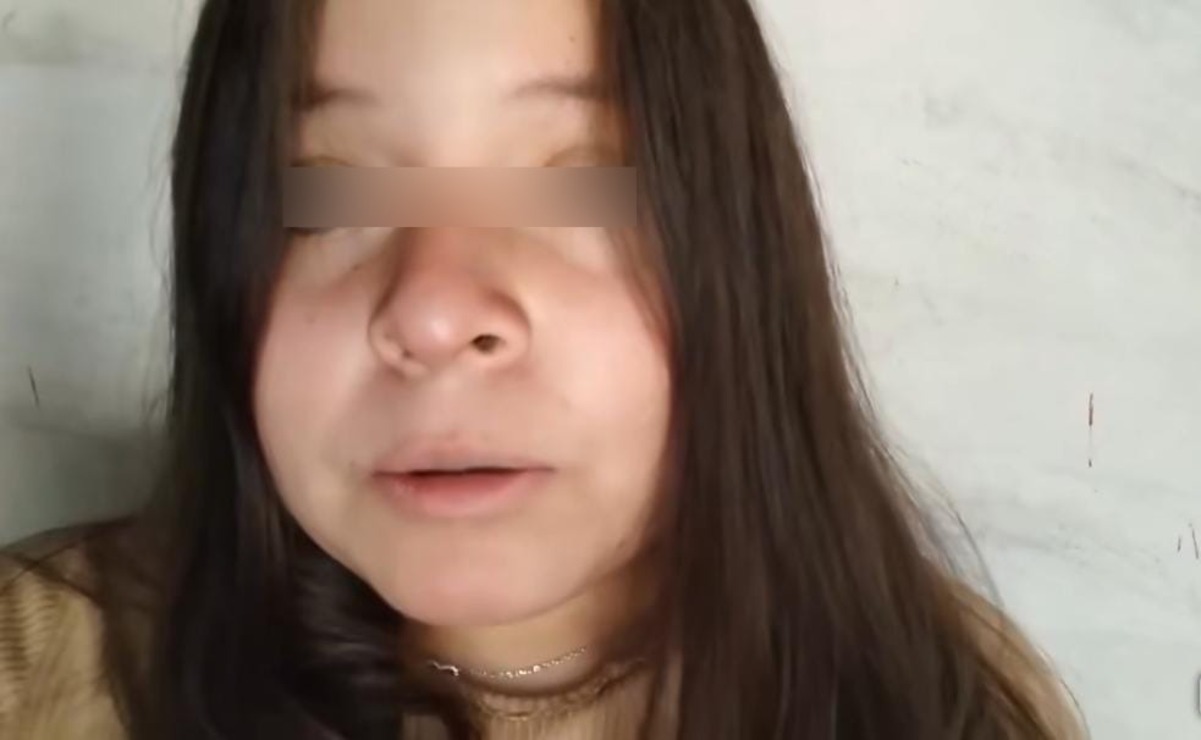 Dafne Yaretzi Castillejos Alvarado, la joven de 14 años desaparecida en Chalco, reapareció en un video que se difundió en grupos vecinales de Temamatla. Foto: Captura de pantalla