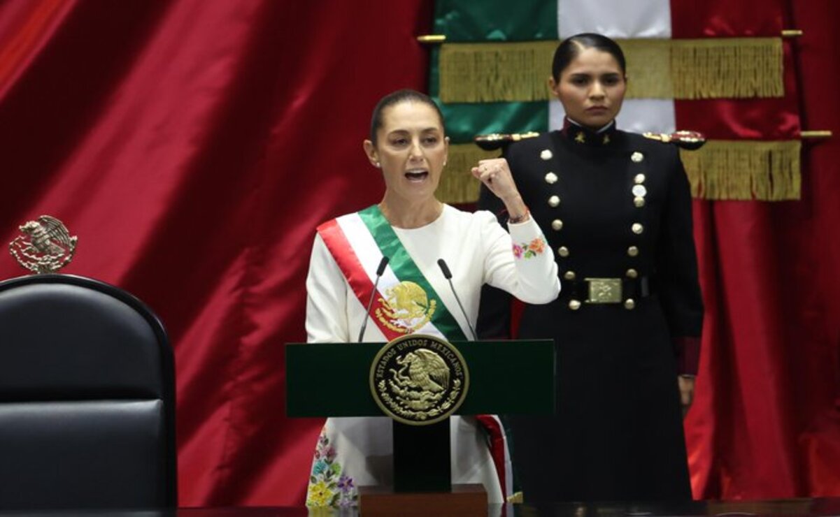 Claudia Sheinbaum Pardo, presidenta de México / Diego Simón Sánchez/EL UNIVERSAL