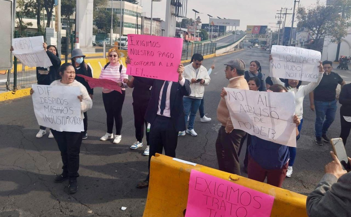 Cientos bloquean vialidades en demanda de sus derechos. Foto: Especial
